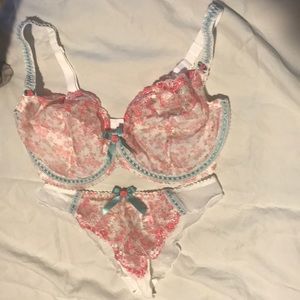 Beautiful two-piece lingerie underwear set